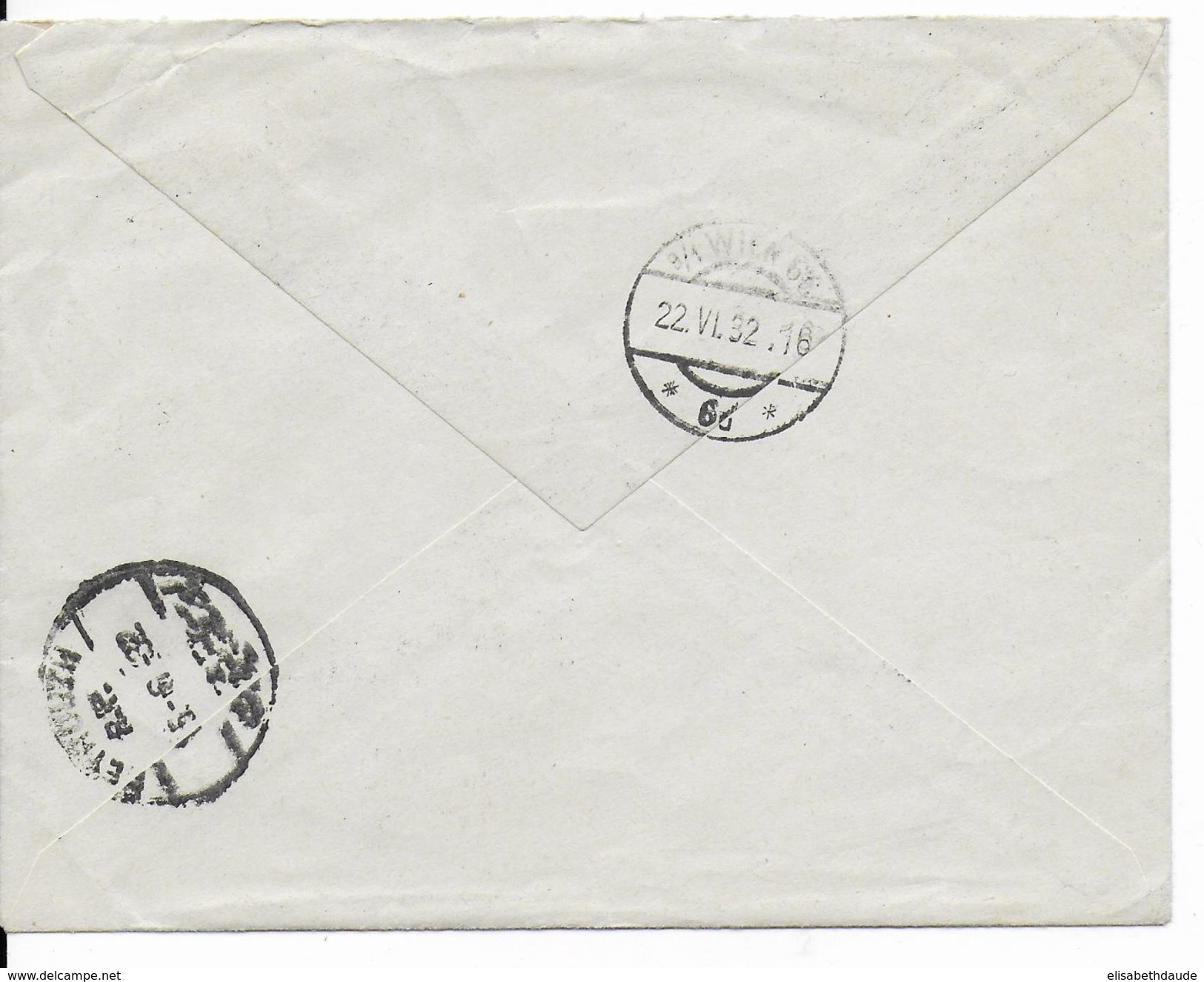 1932 - LIBAN - RARE ET SUPERBE ENVELOPPE ENTIER POSTAL De La MISSION AMERICAINE à SAIDA => AUTRICHE - Líbano