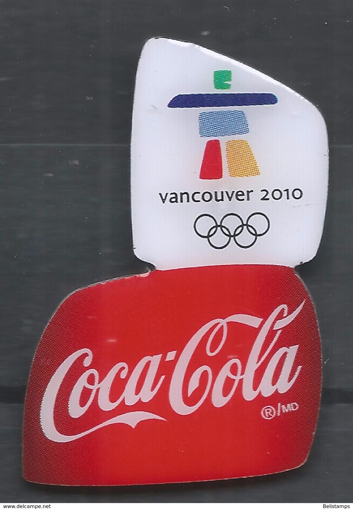 Pin's Coca-Cola, Jeux Olympique D'hiver, Vancouver 2010 - Coca-Cola