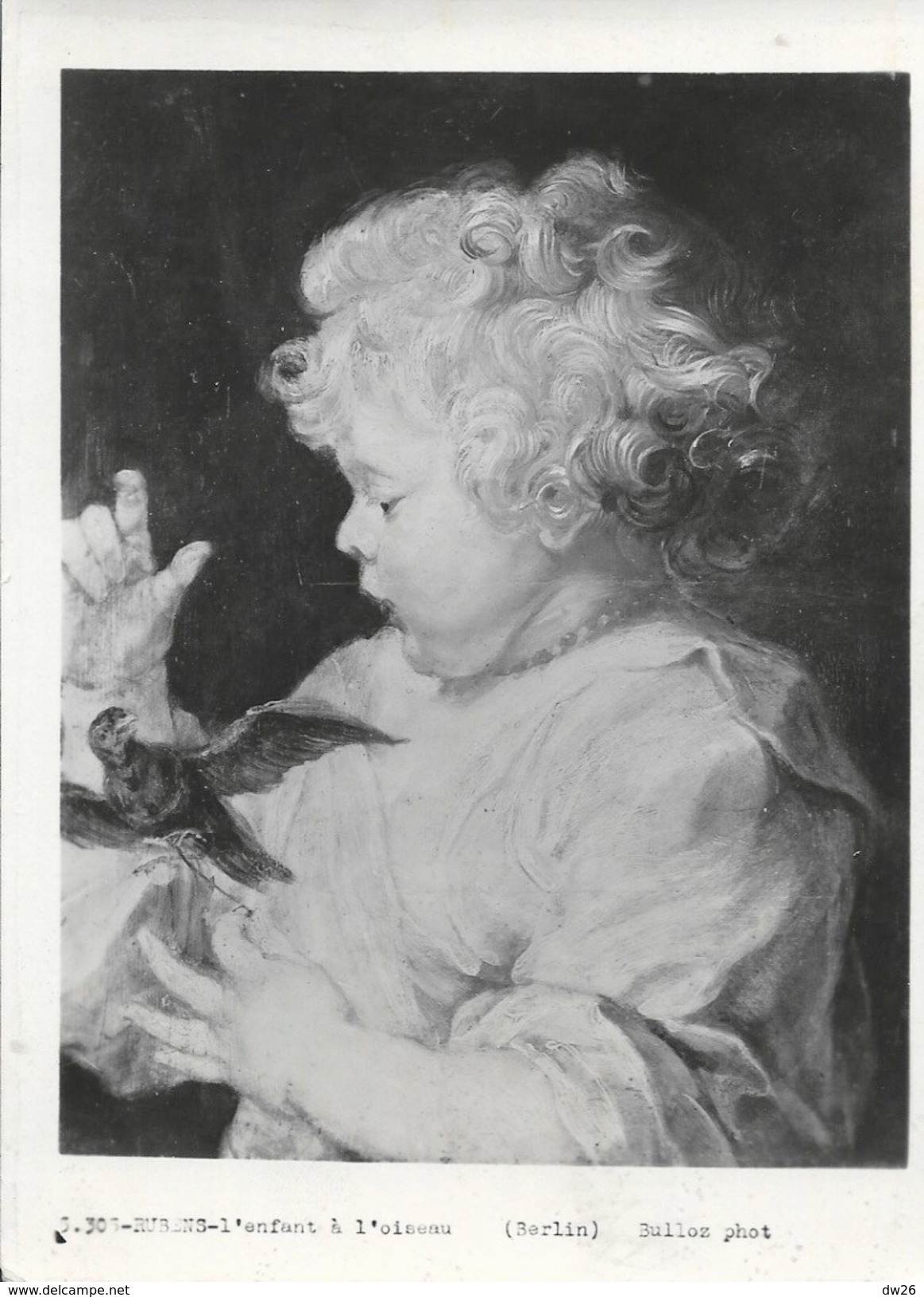 Peinture - Tableau De Peter Paul Rubens: L'Enfant à L'Oiseau (Berlin) - Bulloz Photo - Otros & Sin Clasificación