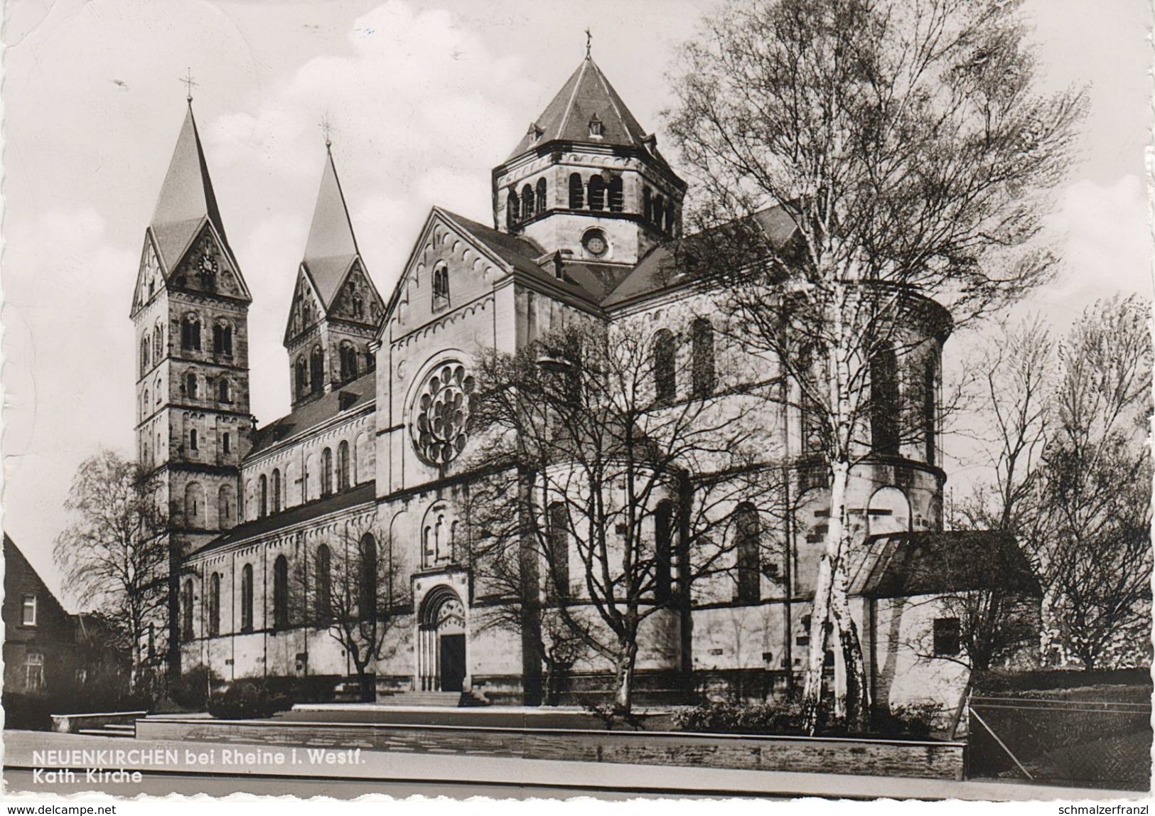 AK Neuenkirchen Katholische Kirche Bei Rheine Westfalen Steinfurt Emsdetten Wettringen Salzbergen Mesum Gronau Münster - Steinfurt