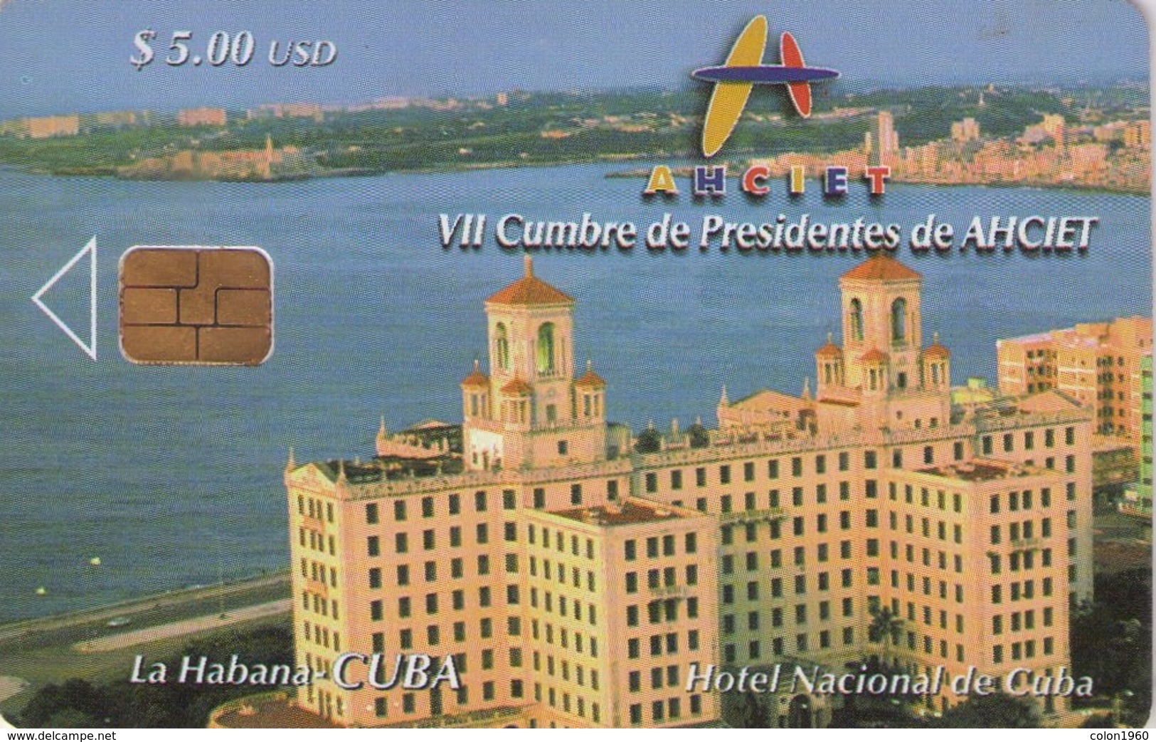 CUBA. National Hotel Of Cuba 2 Ahciet. 2003-11. 30000 Ex. CU-184. (429) - Cuba