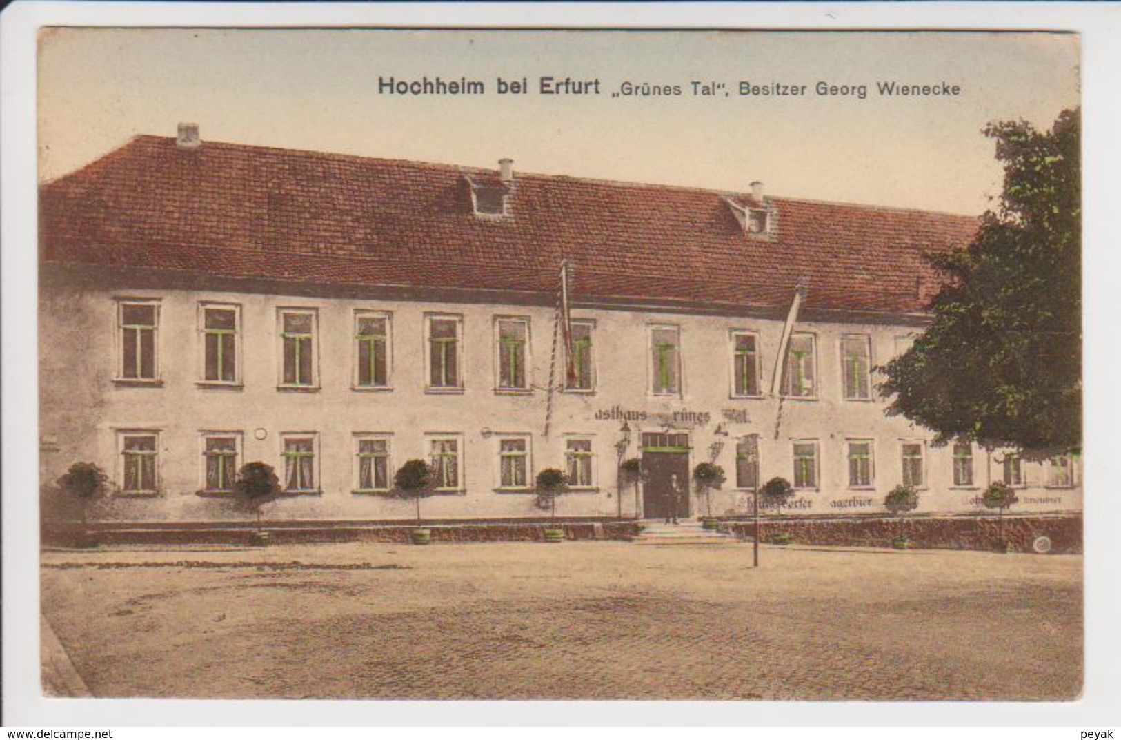 Germany. Hochheim Bei Erfurt. "Grunes Tal", Besitzer Georg Wienecke. - Erfurt