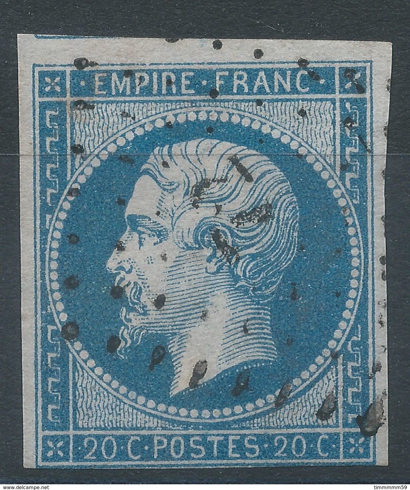 Lot N°38662  N°14B, Oblit PC 72 Andelot (50), Ind 5 - 1853-1860 Napoleon III