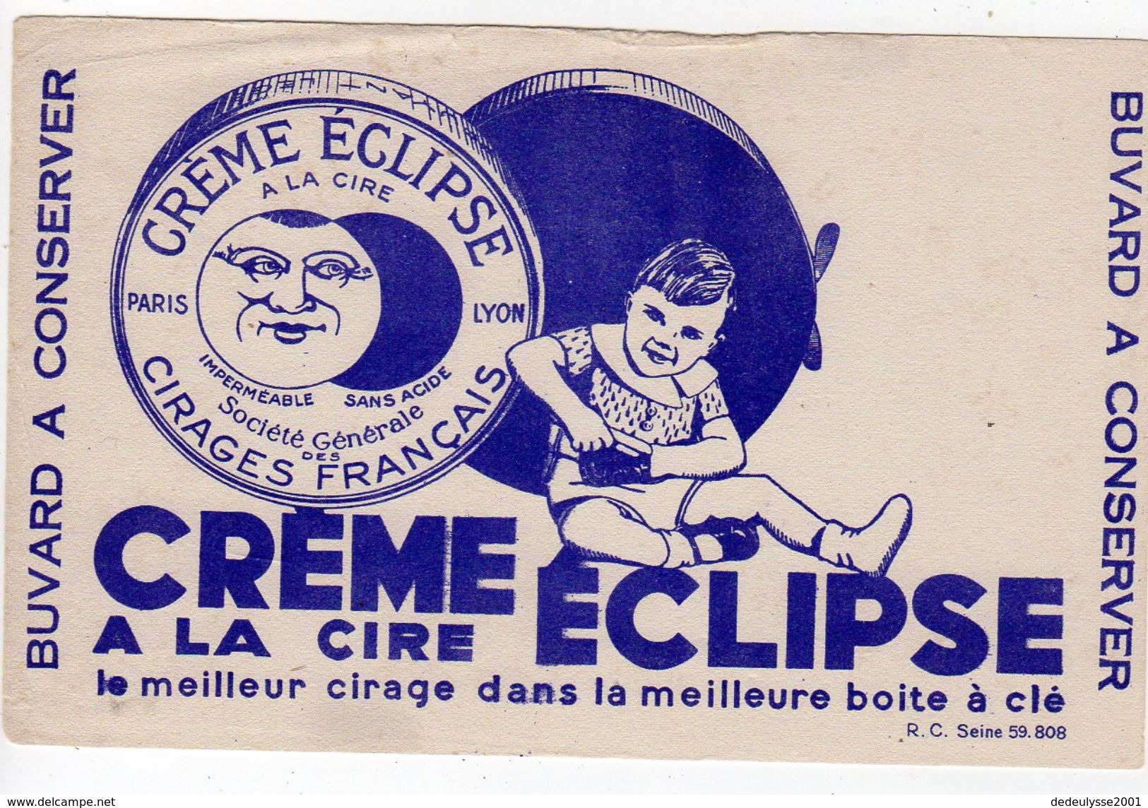 Oct17   80001   Buvard  Crème éclipse - Chaussures