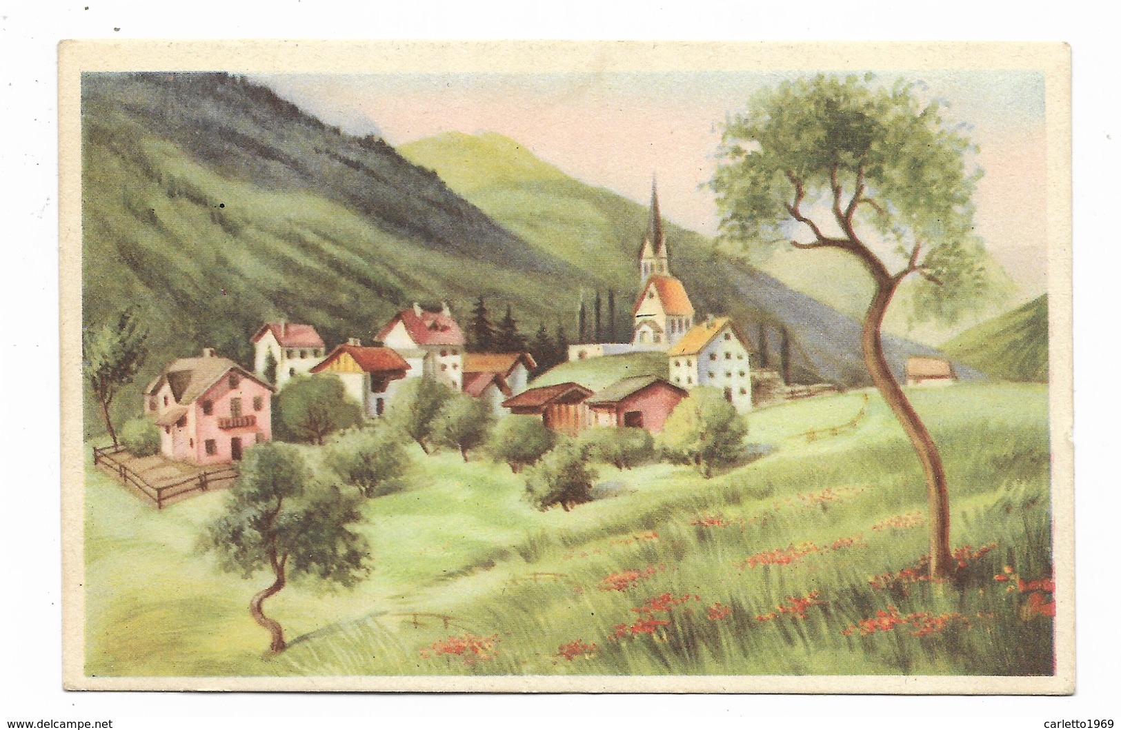 PAESAGGIO ILLUSTRATA VIAGGIATA FP - Contemporanea (a Partire Dal 1950)