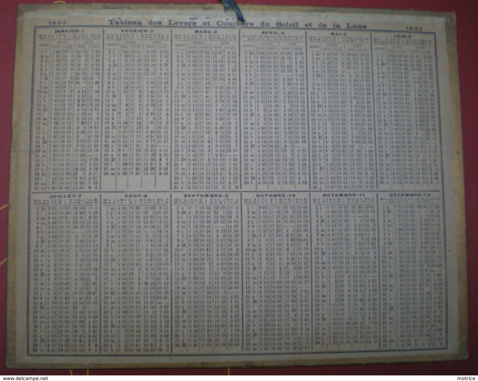 ALMANACH DES POSTES ET DES TÉLÉGRAPHES  1923 - Campement De Nomade (oasis Sud Algérien). - Grand Format : 1921-40