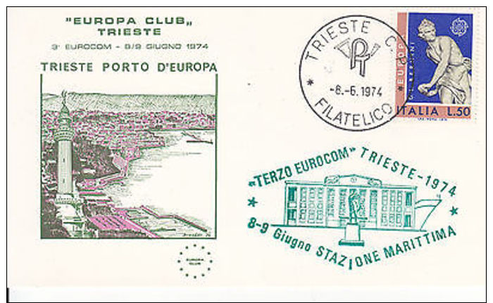 Fdc -g Trieste Porto D'europa Stazione Marittima - Altri & Non Classificati