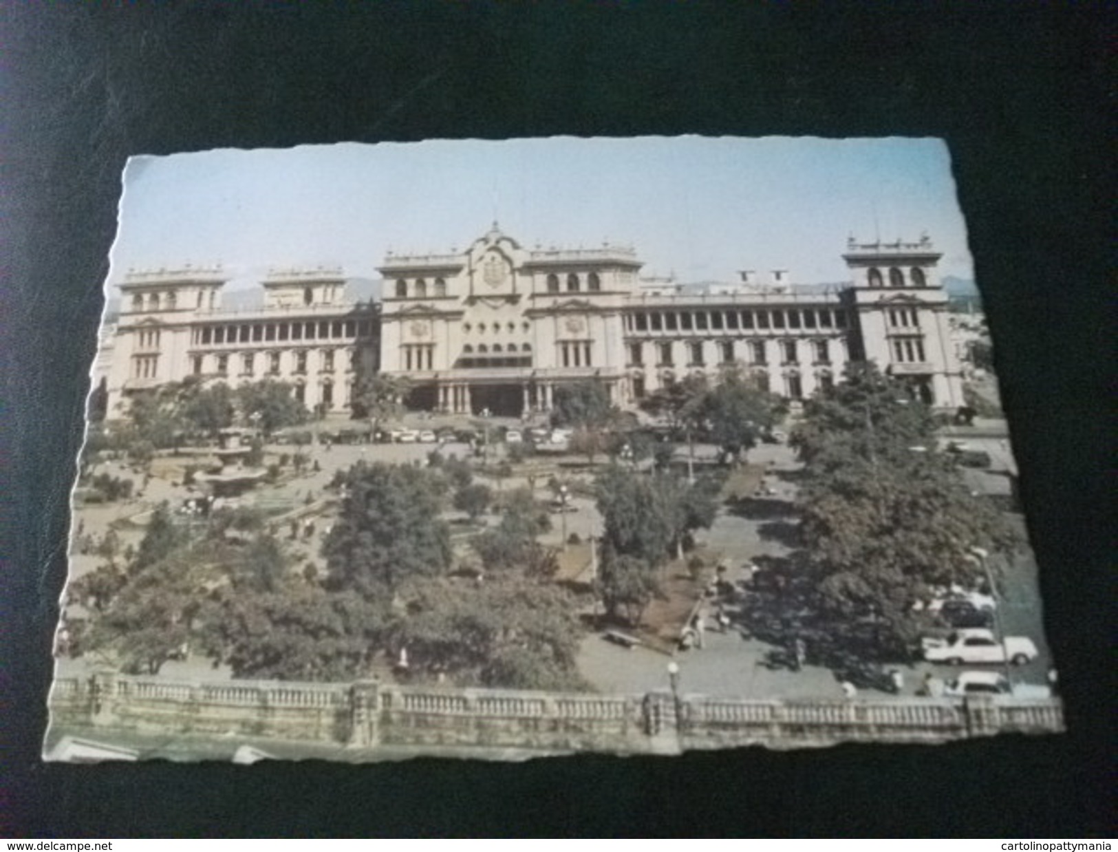 STORIA POSTALE FRANCOBOLLO COMMEMORATIVO GUATEMALA PALACIO NACIONAL CIUDAD DE GUATEMALA - Guatemala