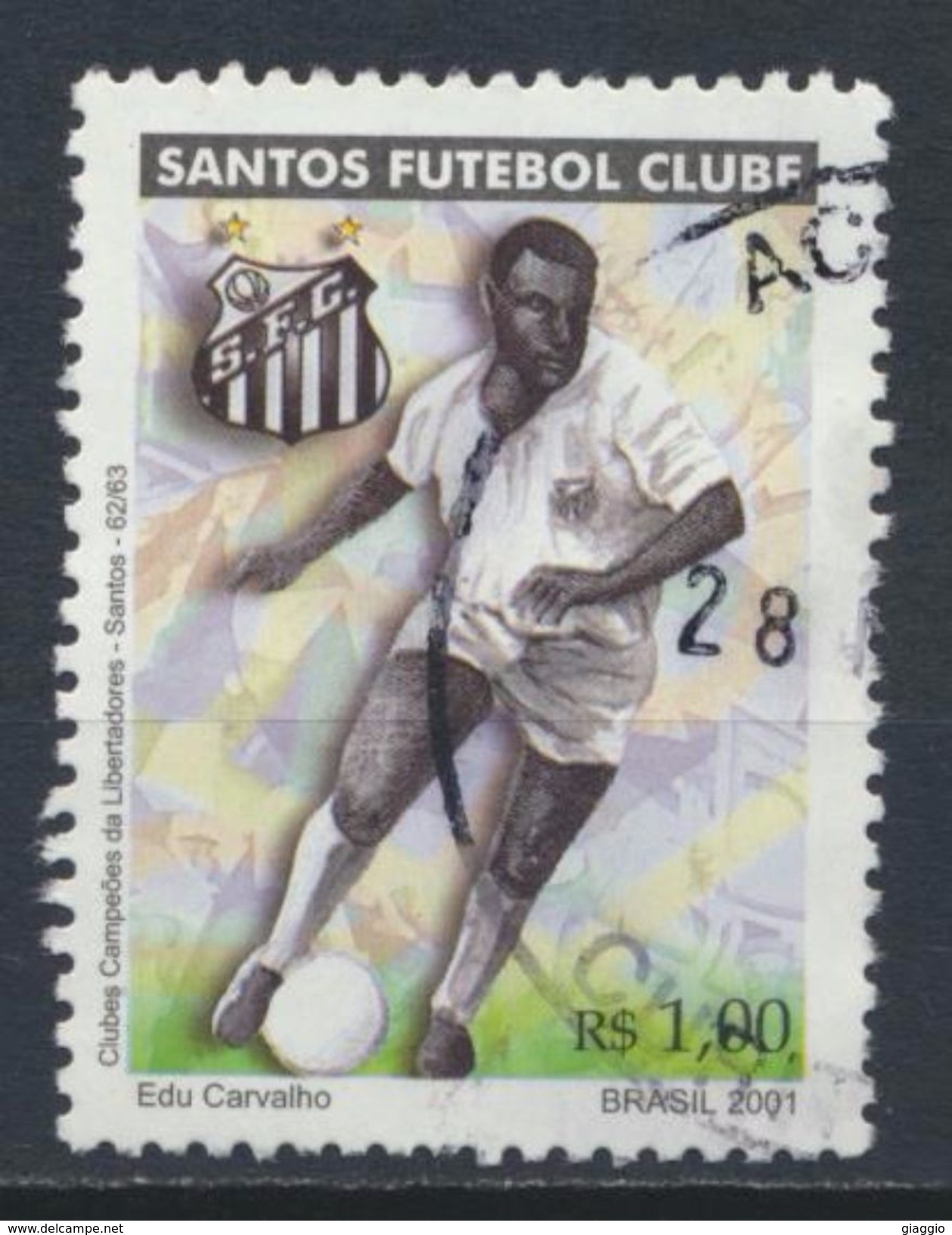 °°° BRASIL - Y&T N°2679 - 2001 °°° - Used Stamps