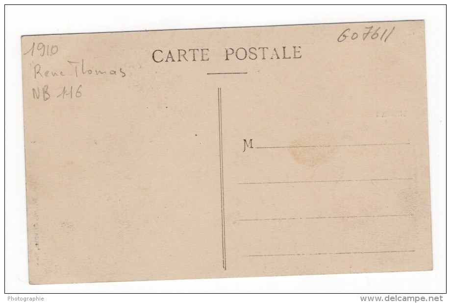 France Aviation Rene Thomas Sur Monoplan Antoinette Ancienne Carte Postale CPA Vers 1910 - ....-1914: Precursors
