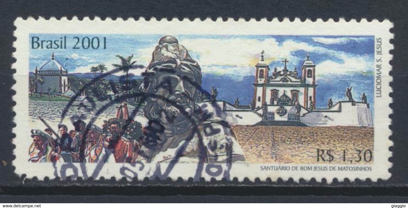 °°° BRASIL - Y&T N°2710 - 2001 °°° - Used Stamps
