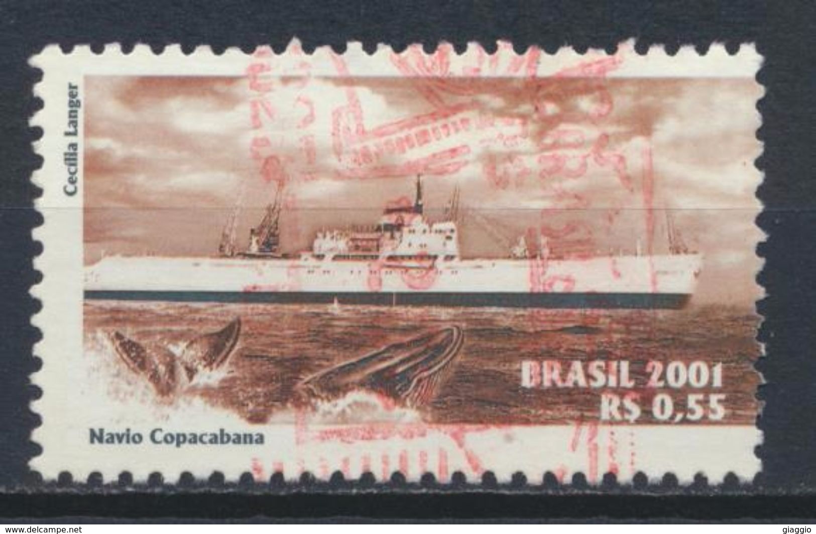°°° BRASIL - Y&T N°2745 - 2001 °°° - Used Stamps