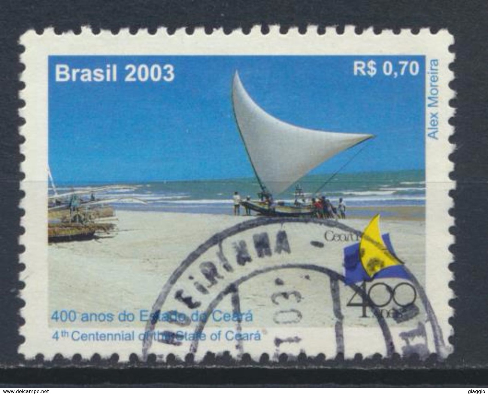 °°° BRASIL - Y&T N°2837 - 2003 °°° - Used Stamps