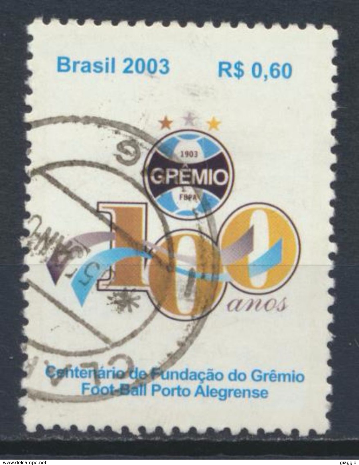 °°° BRASIL - Y&T N°2843 - 2003 °°° - Used Stamps
