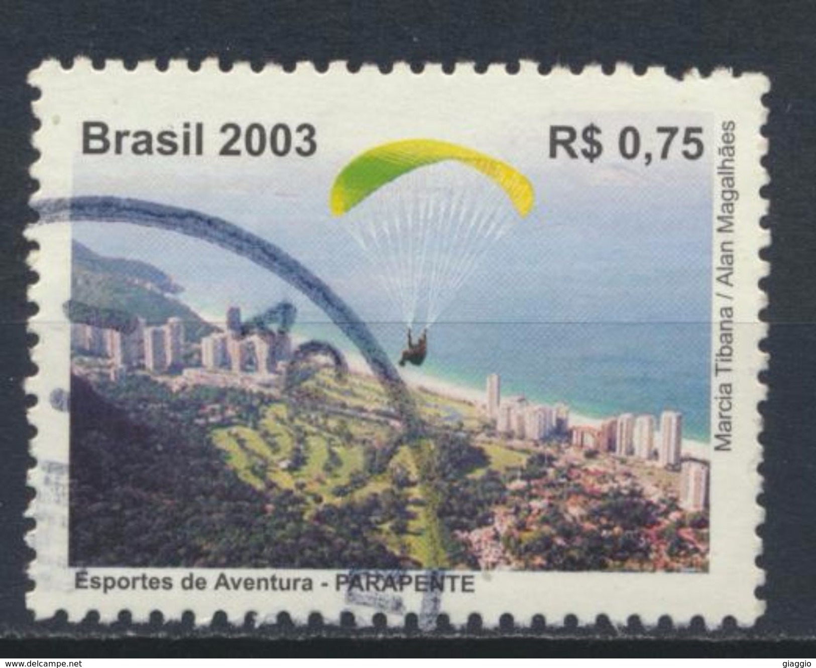 °°° BRASIL - Y&T N°2857 - 2003 °°° - Used Stamps
