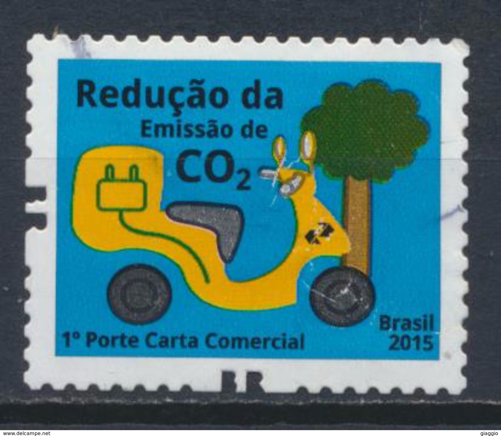 °°° BRASIL - CO2 - 2015 °°° - Used Stamps