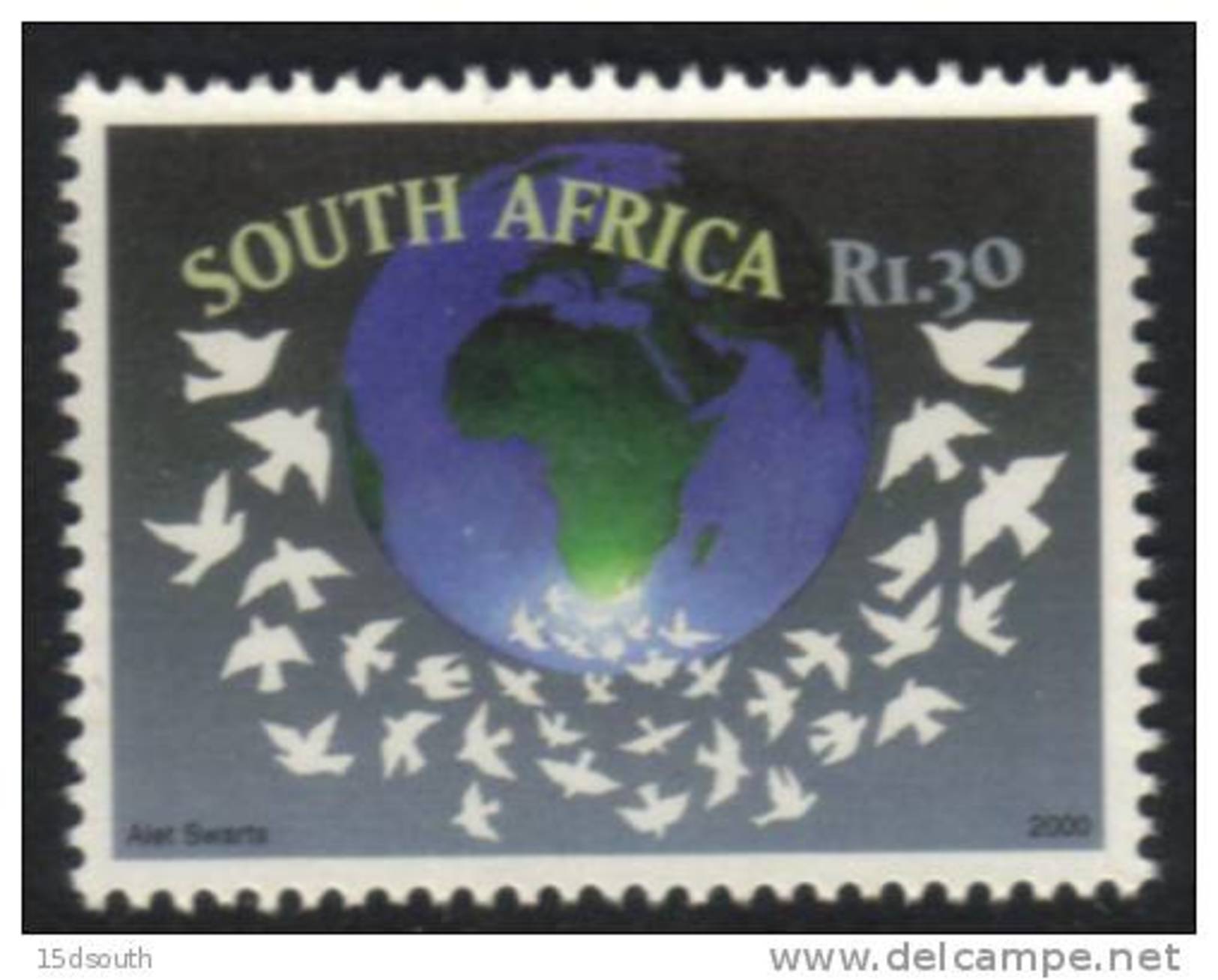 South Africa - 2000 UN International Year Of Peace (**) # SG 1197 , Mi 1277 - Neufs