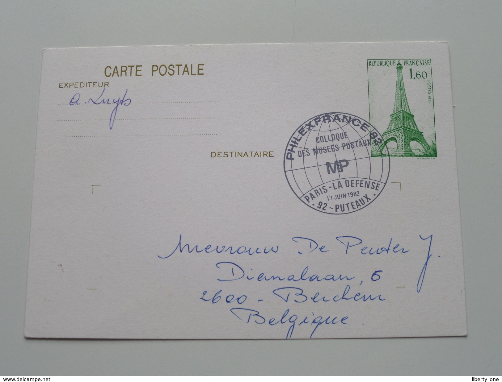 PHILEXFRANCE 82 Paris ( Philatelie ) 1982 ( Voir Photo ) ! - Poste & Facteurs