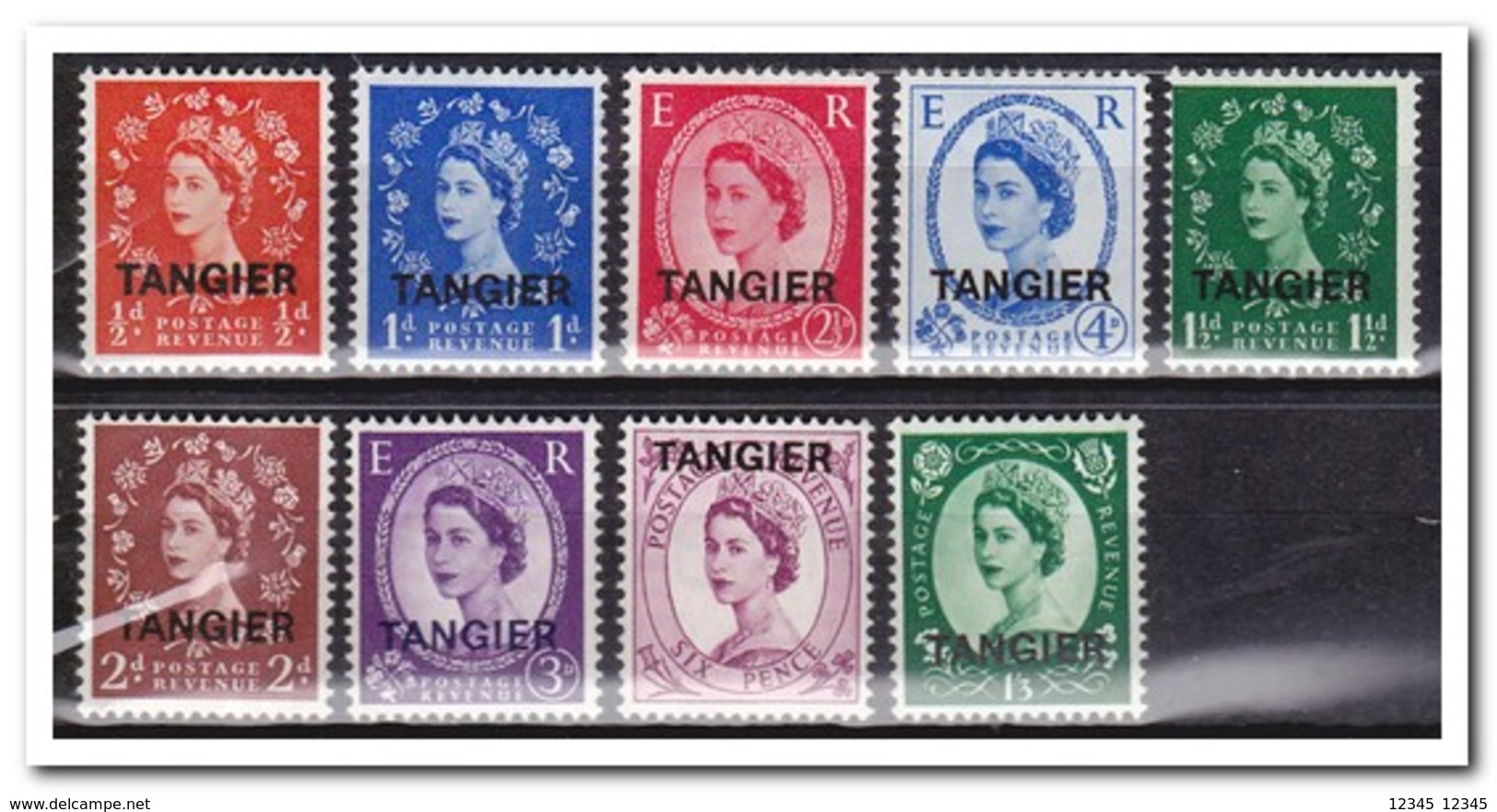 Tangier 1956, Britisch Post, Postfris MNH - Marokko (1956-...)