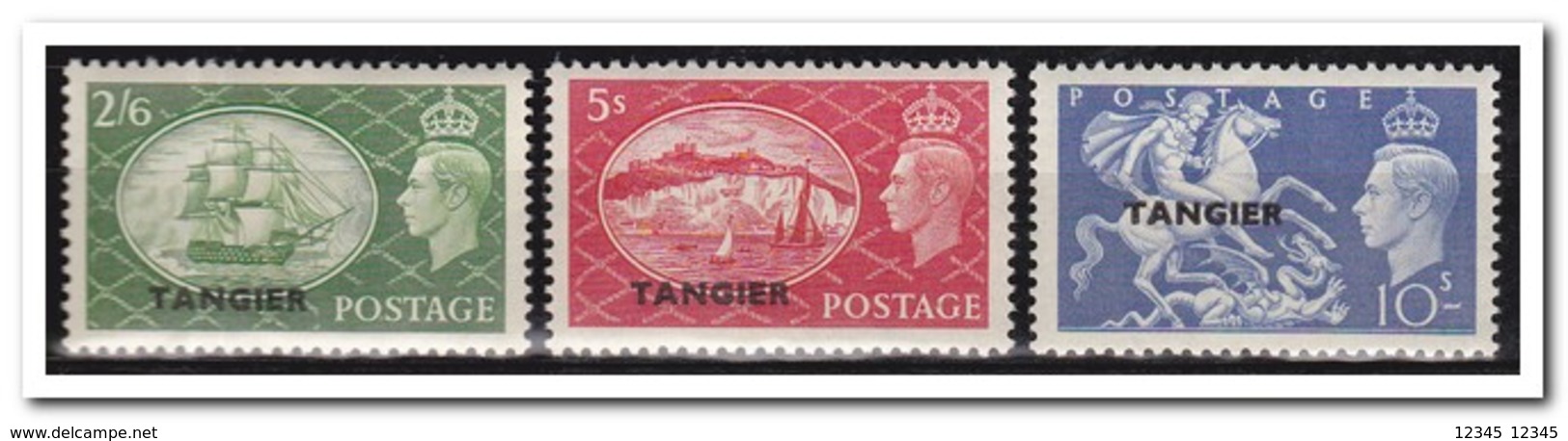 Tangier 1951, Britisch Post, Postfris MNH - Marokko (1956-...)