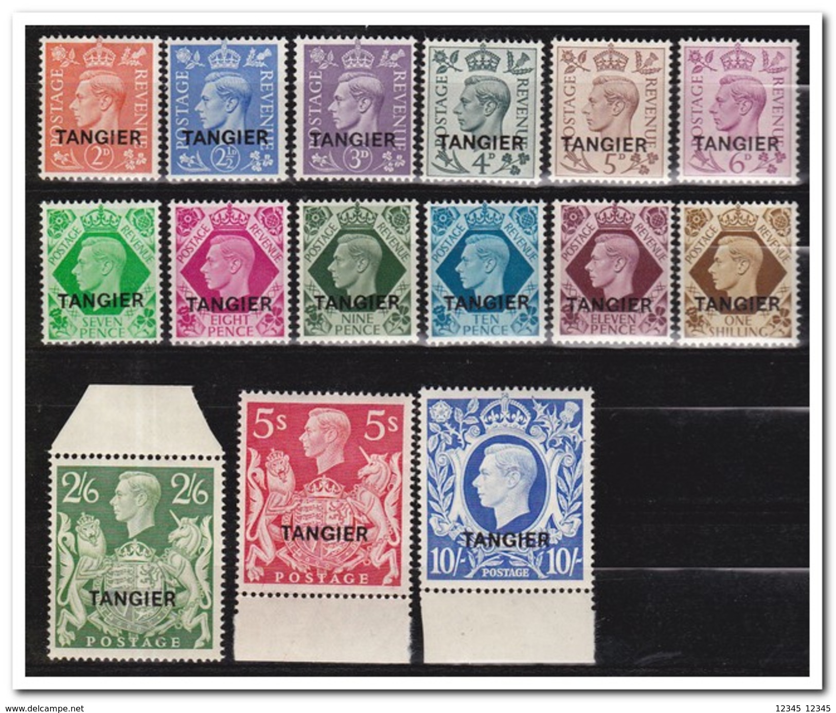 Tangier 1949, Britisch Post, Postfris MNH - Morocco (1956-...)