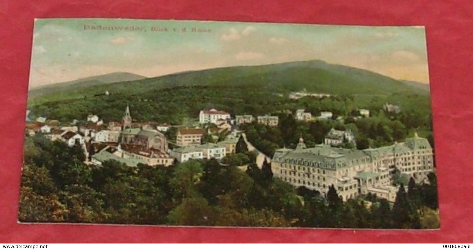 Badenweiler , Blick V.d. Ruines --------- 440 - Badenweiler