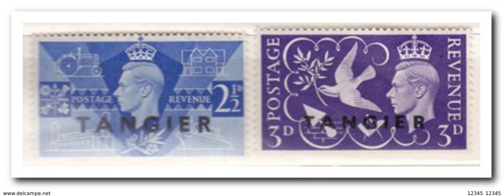 Tangier 1946, Britisch Post, Postfris MNH - Marokko (1956-...)