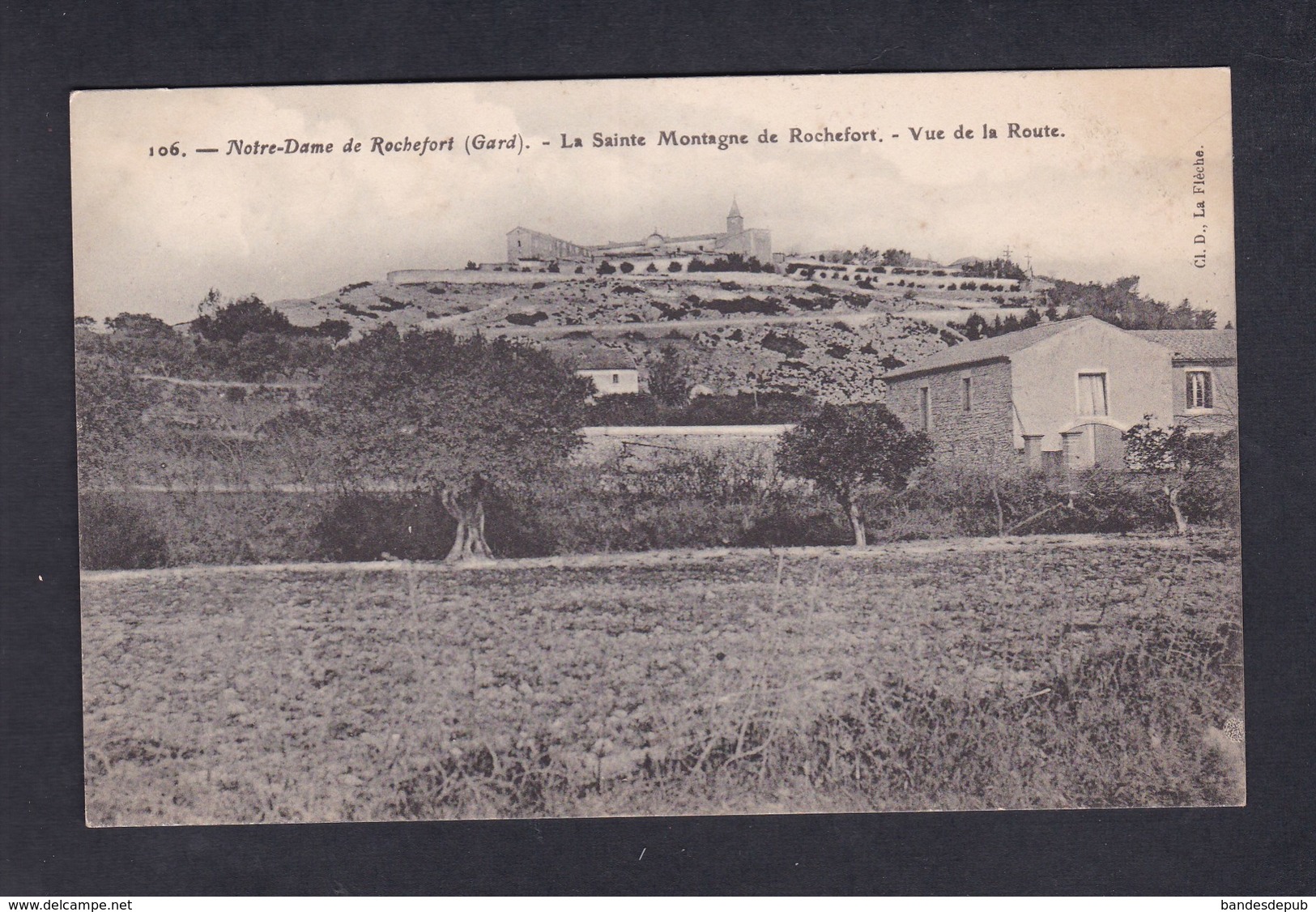 Vente Immediate Notre Dame De Rochefort - Sainte Montagne De Rochefort Vue De La Route - Rochefort-du-Gard