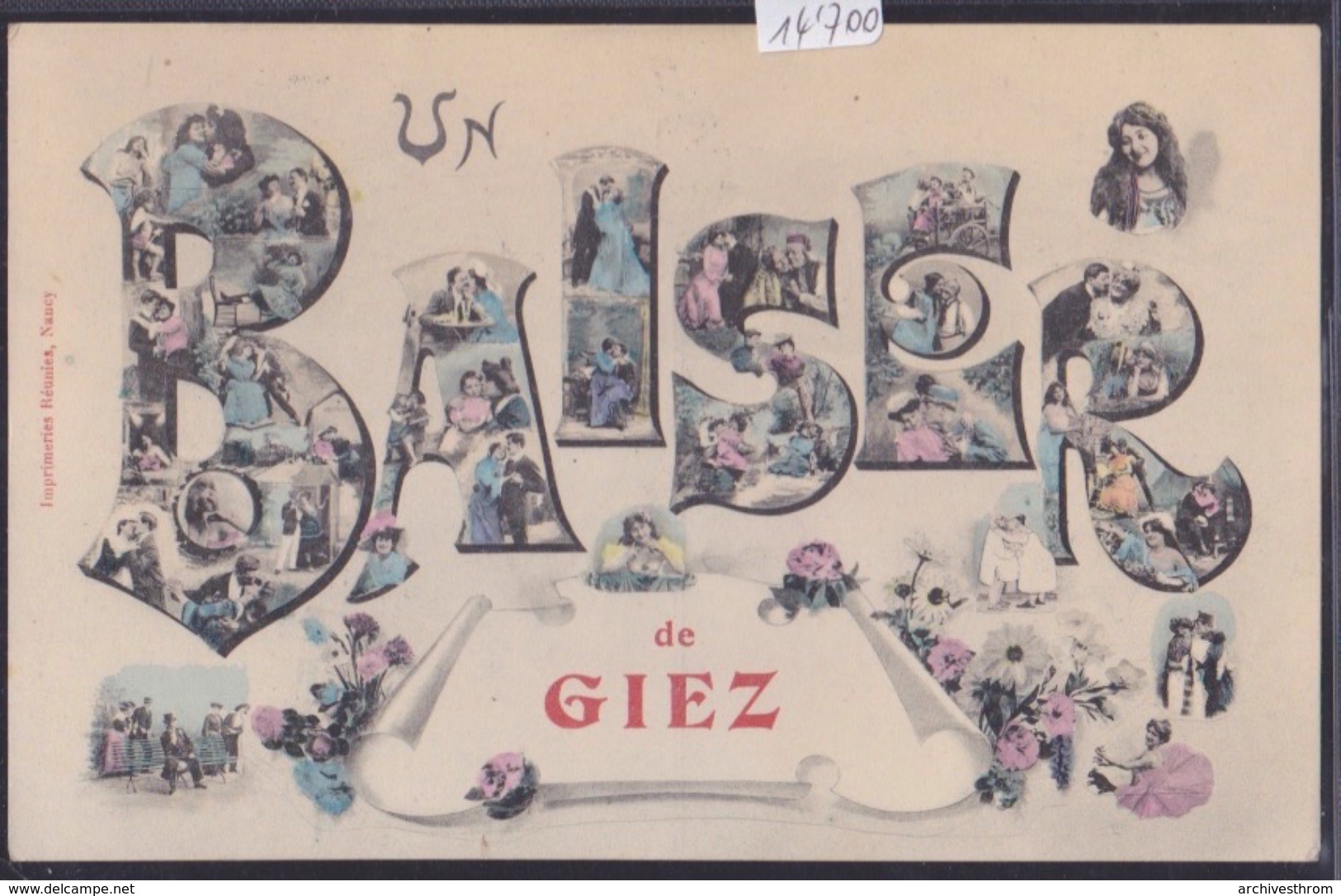 Giez : Un Baiser De Giez (Vaud, Distr. De Grandson) (14'700) - Giez