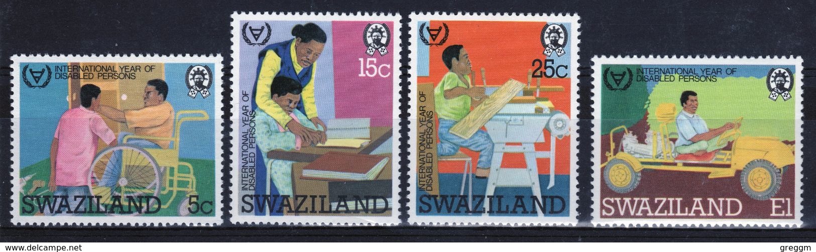 Swaziland Set Of Stamps To Celebrate 25th Anniversary Of Duke Of Edinburgh Award Scheme 1981. - Swaziland (1968-...)