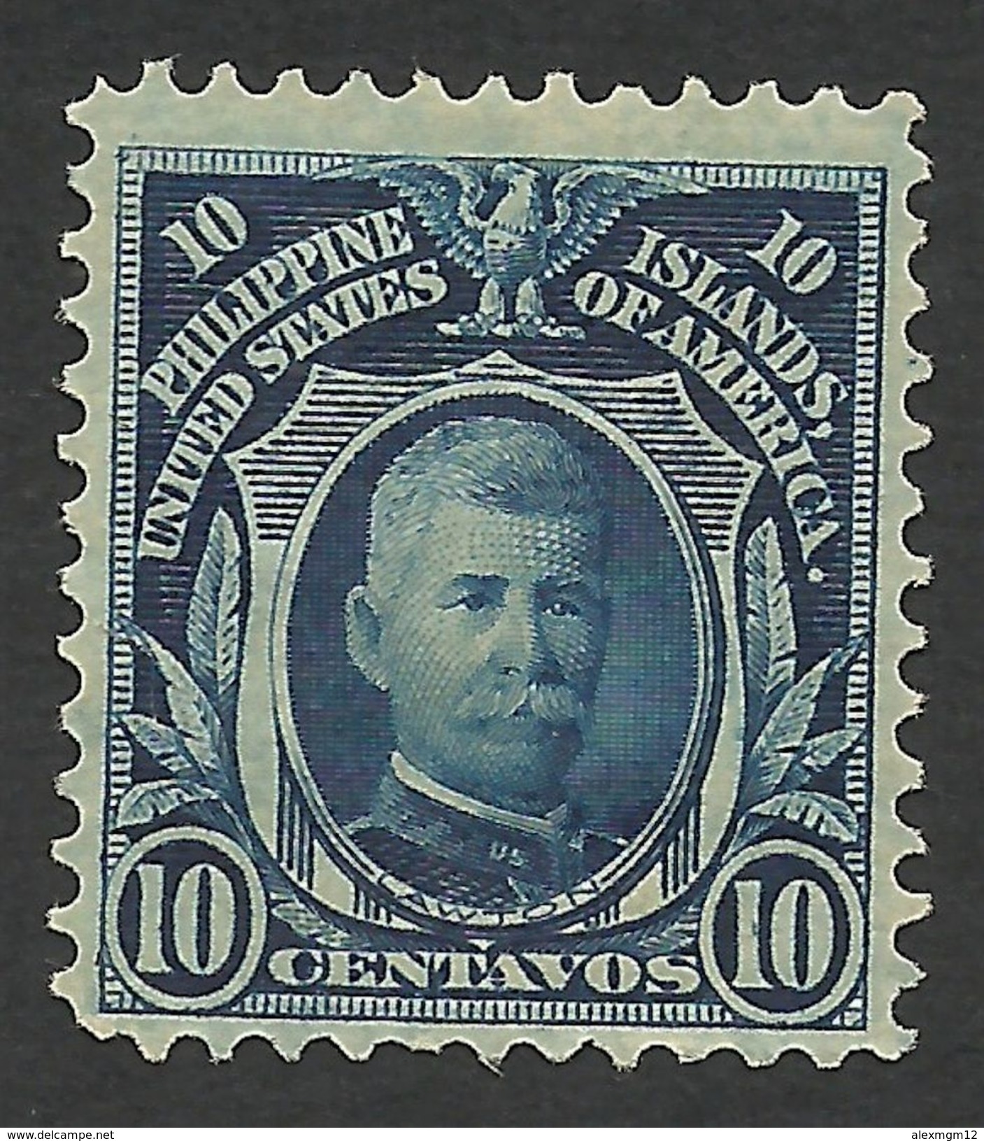 Philippines, 10 C. 1906, Sc # 245a, Mi # 241a, MH. - Philippines