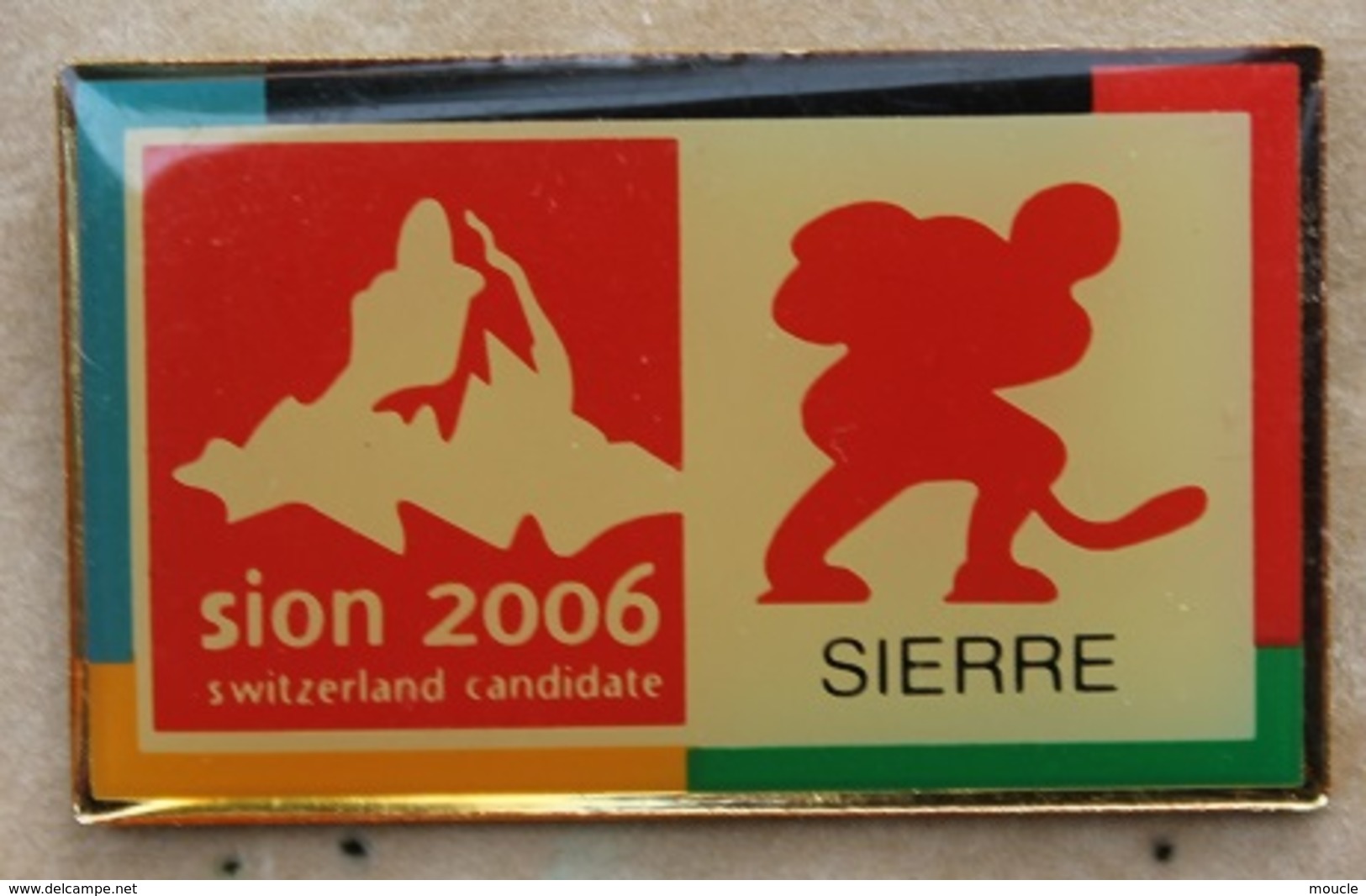 VILLE CANDIDATE - SION 2006 - CANTON DE VALAIS - SUISSE - JEUX OLYMPIQUES - HOCKEY SUR GLACE - SIERRE - CERVIN -    (19) - Jeux Olympiques