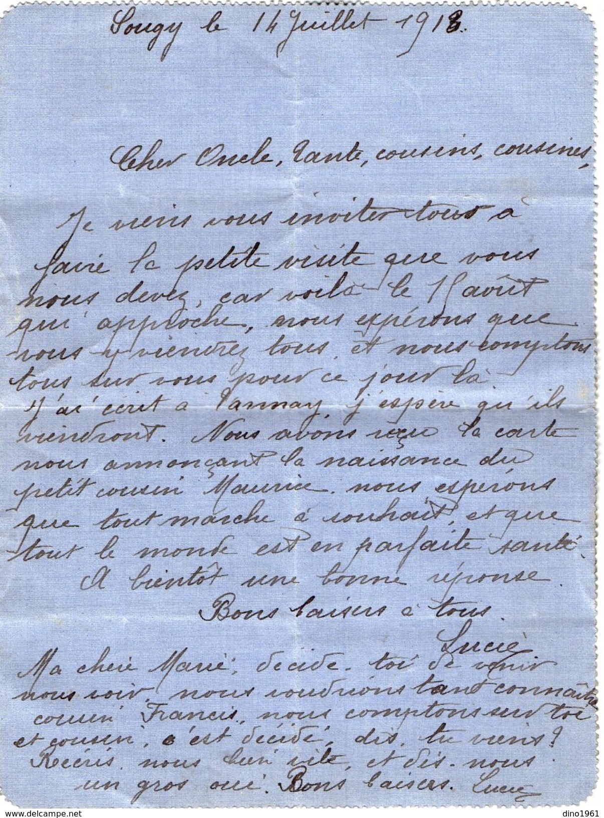 TB 2250 - Carte Lettre De SOUGY Pour ASNIERES - 1877-1920: Période Semi Moderne