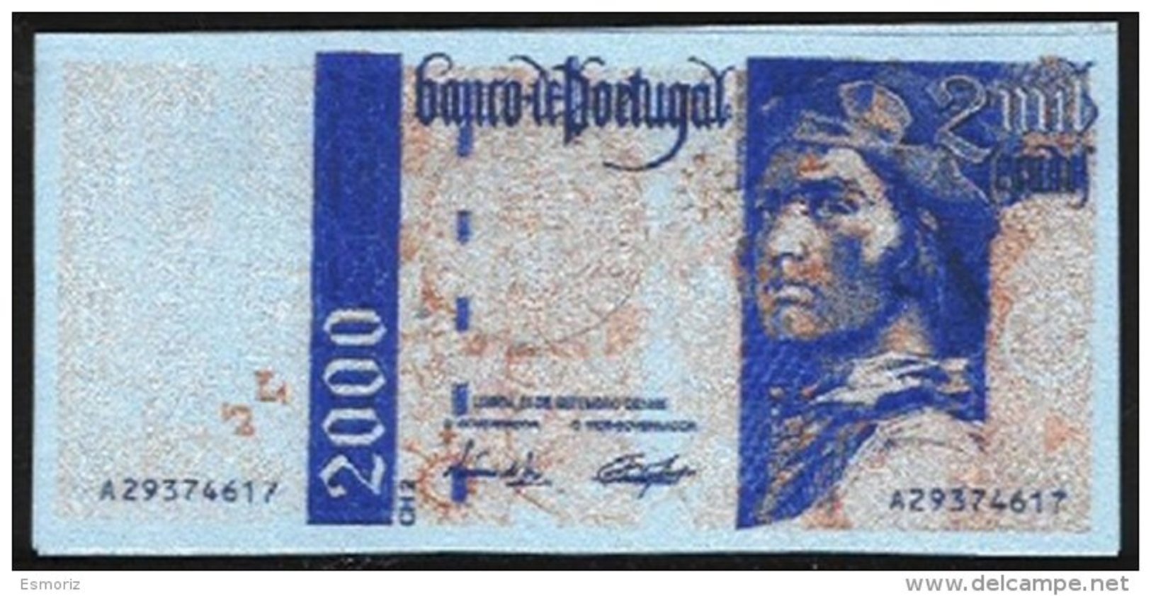 PORTUGAL, Banknote, F/VF - Portugal