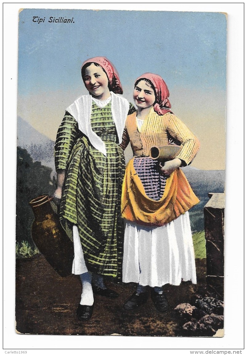 TIPI SICILIANI -   VIAGGIATA FP - Costumes