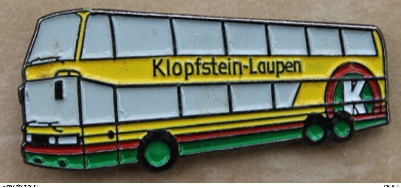 CAR - BUS - AUTOCAR JAUNE - KLOPFSTEIN - K - (19) - Transports