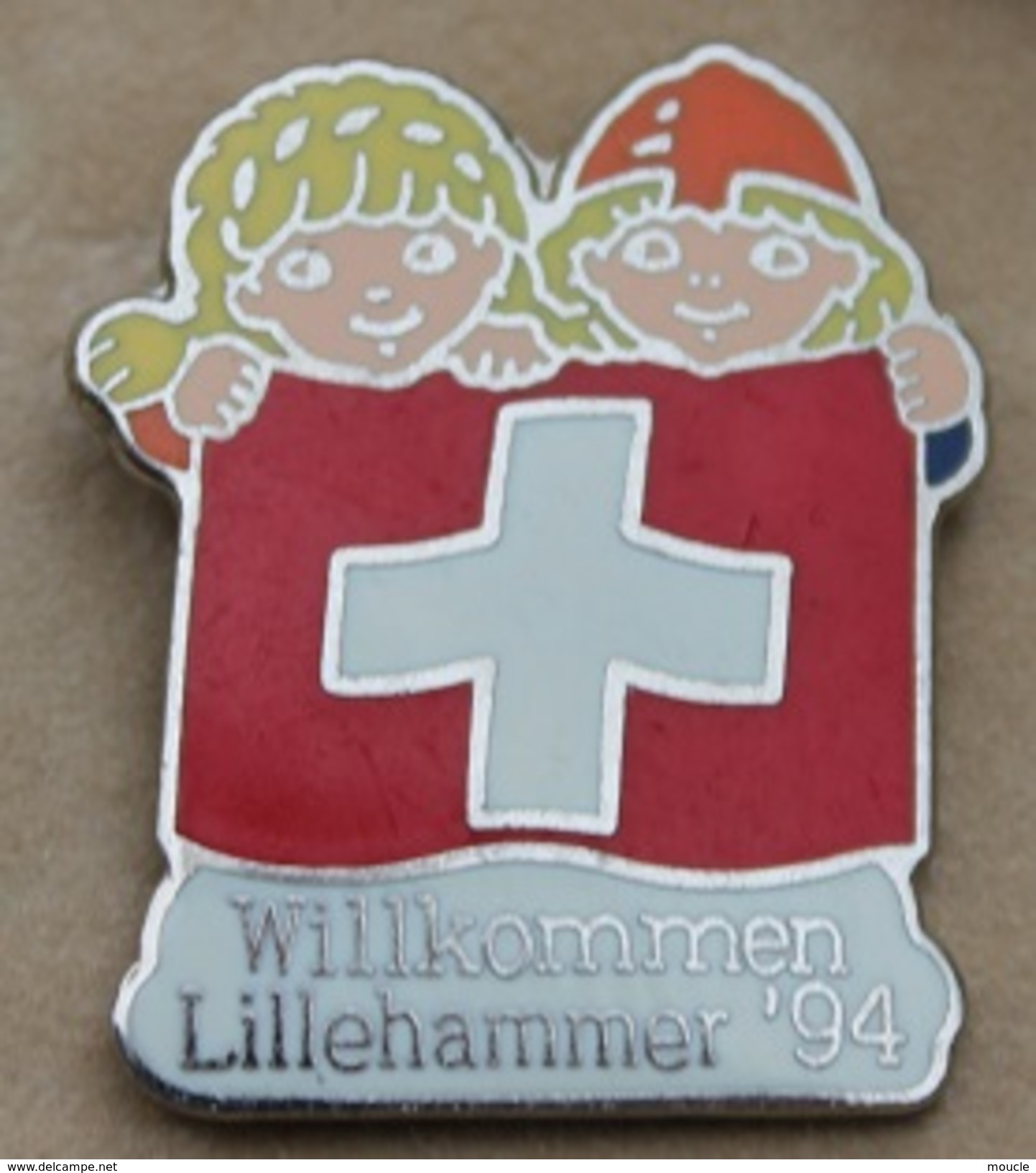 JEUX OLYMPIQUE LILLEHAMMER '94 - WILLKOMMEN SCHWEIZ - BIENVENUE LA SUISSE - WELCOME SWITZERLAND - MASCOTTES  (19) - Jeux Olympiques