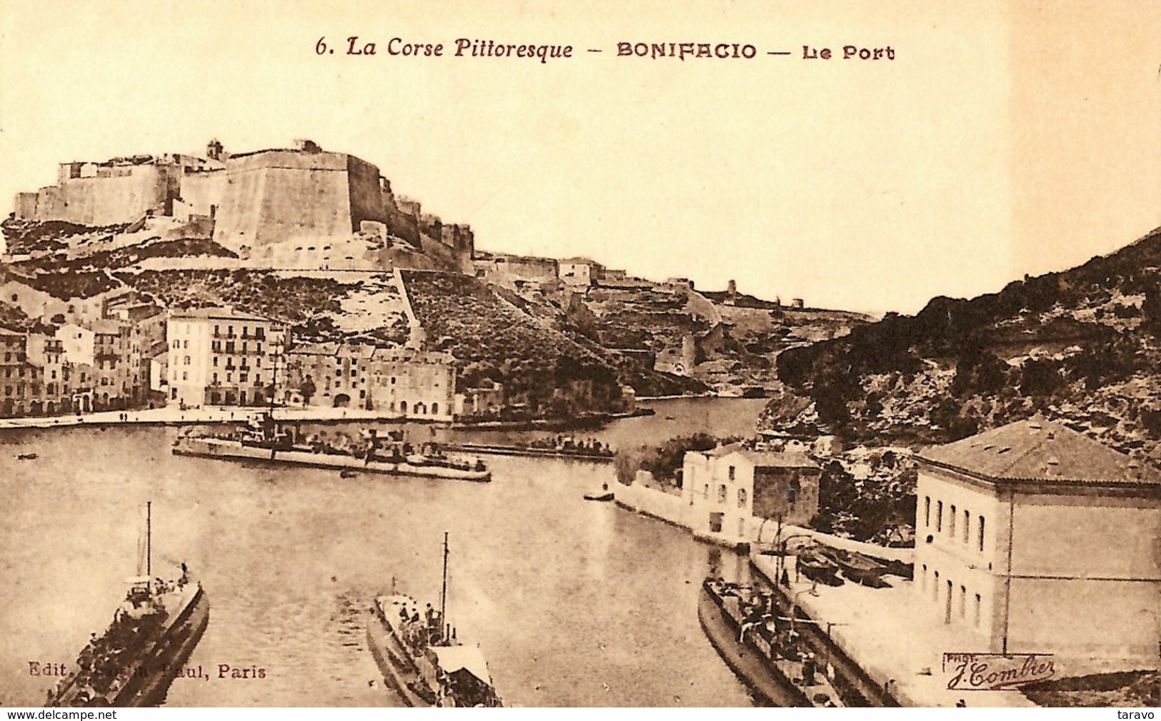 CORSE - BONIFACIO - La Caserne De La Marine (Hôtel Résidence) Et La Flotte De Défense Mobile - Sonstige & Ohne Zuordnung