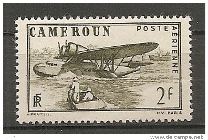 CAMEROUN - PA  Yv. N° 4  *  2f    Cote 0,5 Euro  BE 2 Scans - Airmail