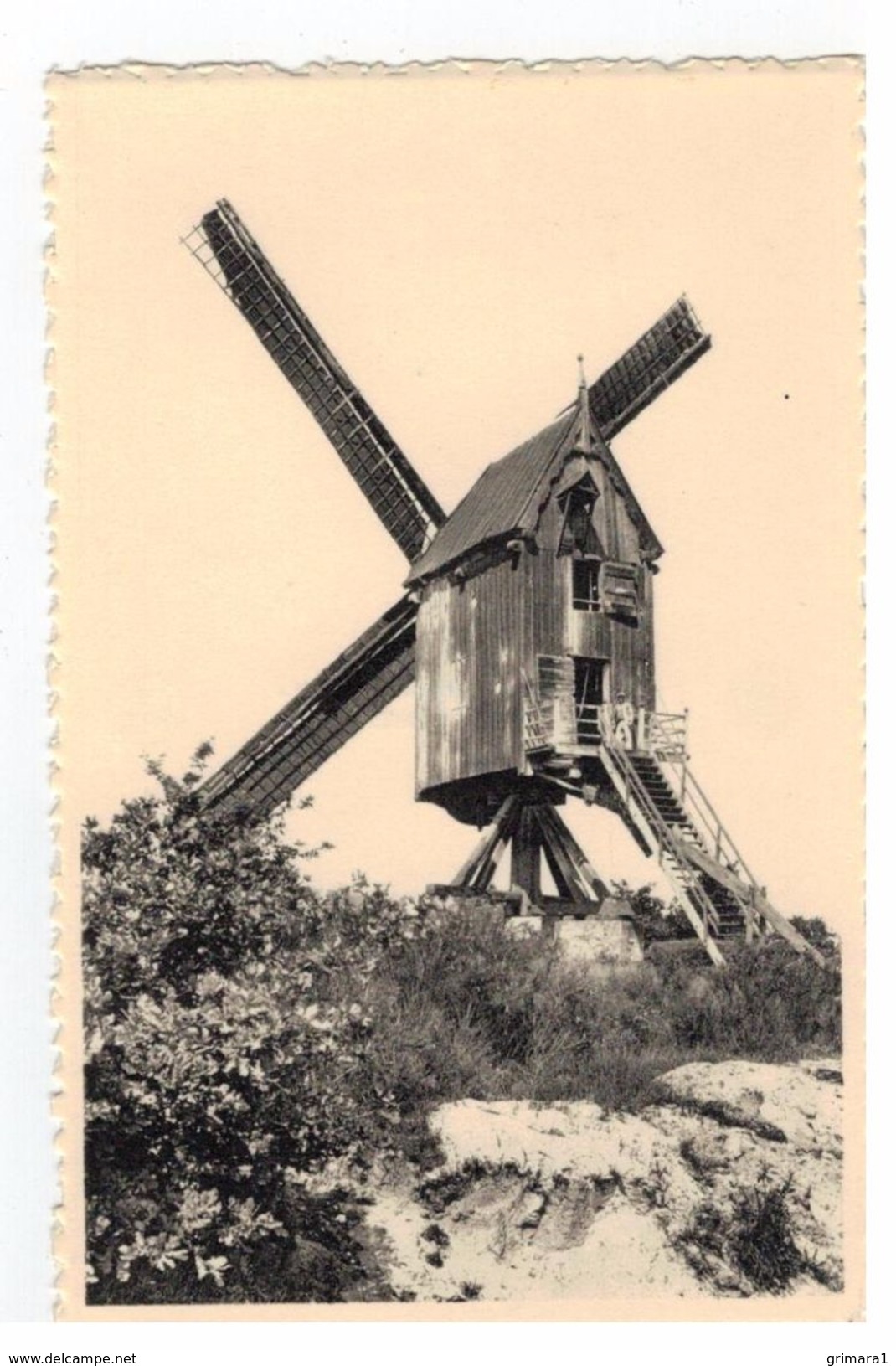 Keerbergen  Le Vieux Moulin En Activité Oude Molen In Werking - Keerbergen