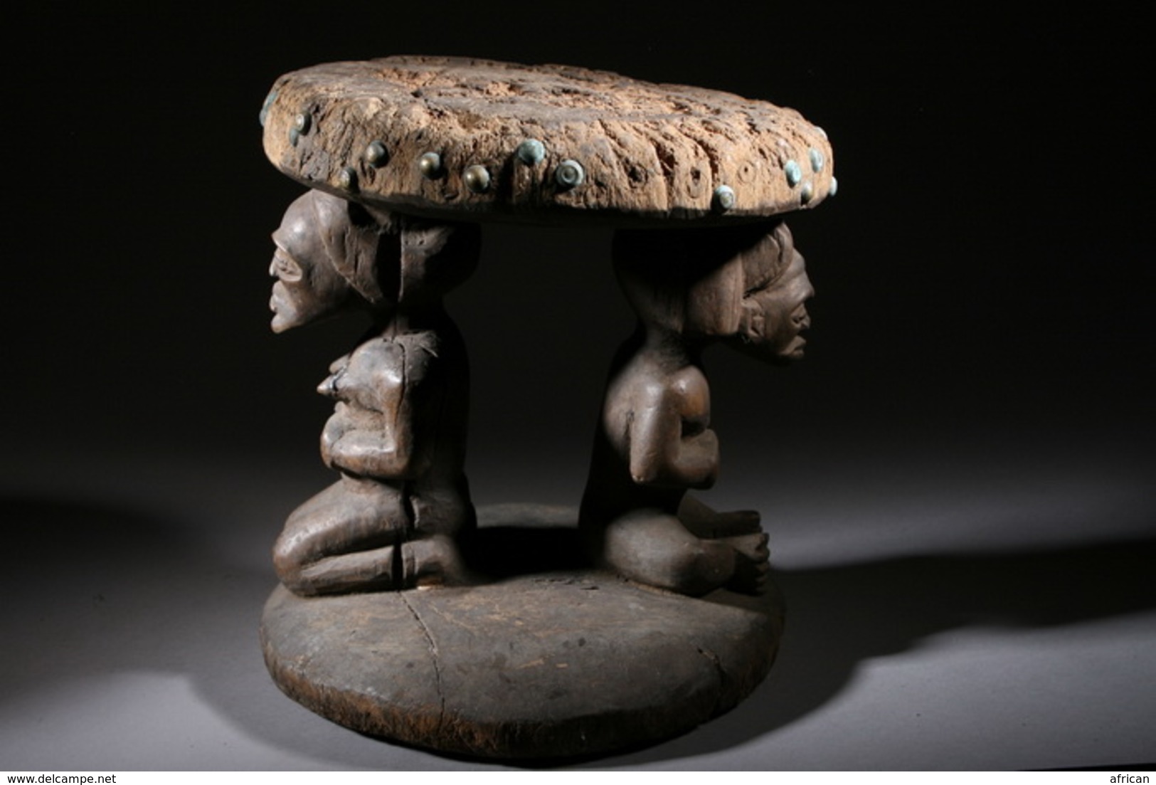 Art africain Tabouret Tchokwé