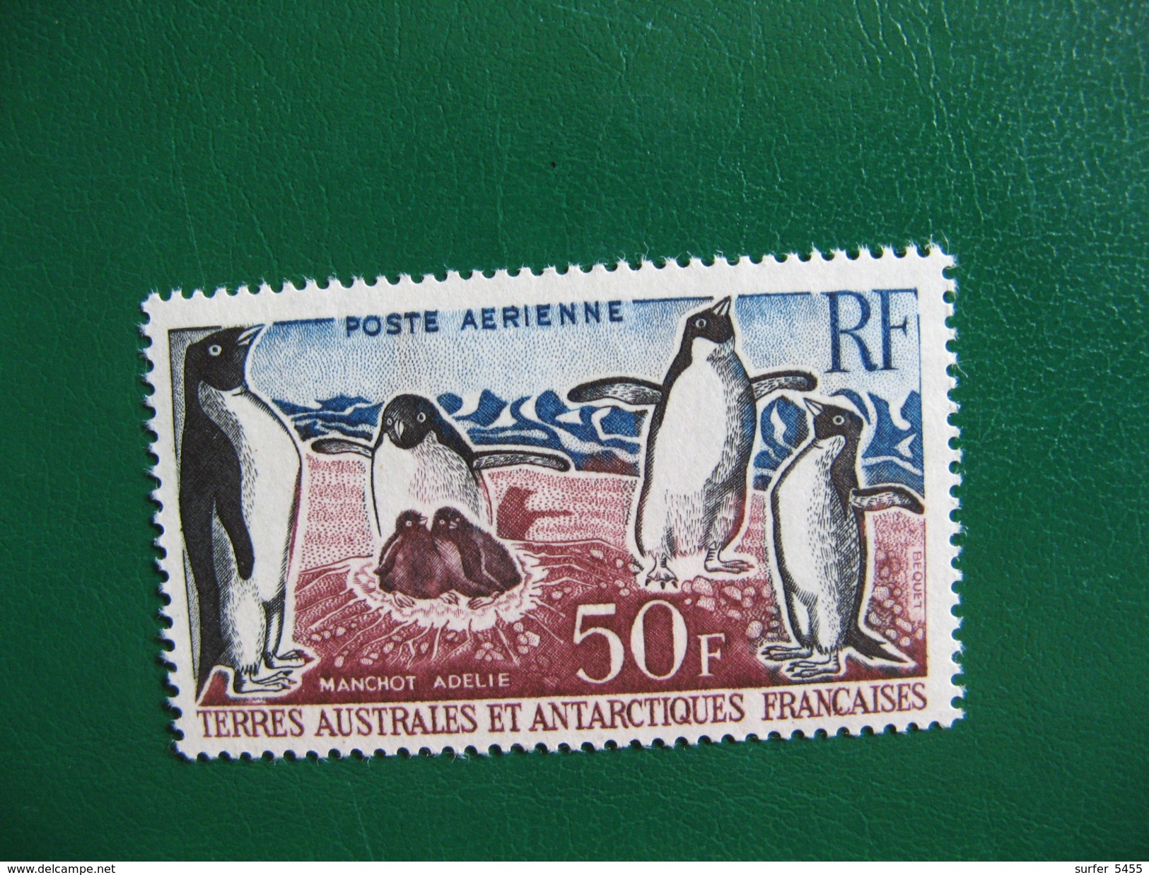 TAAF YVERT POSTE AERIENNE N° 5 - TIMBRE NEUF** LUXE - MNH - SERIE COMPLETE - COTE 60,00 EUROS - Neufs