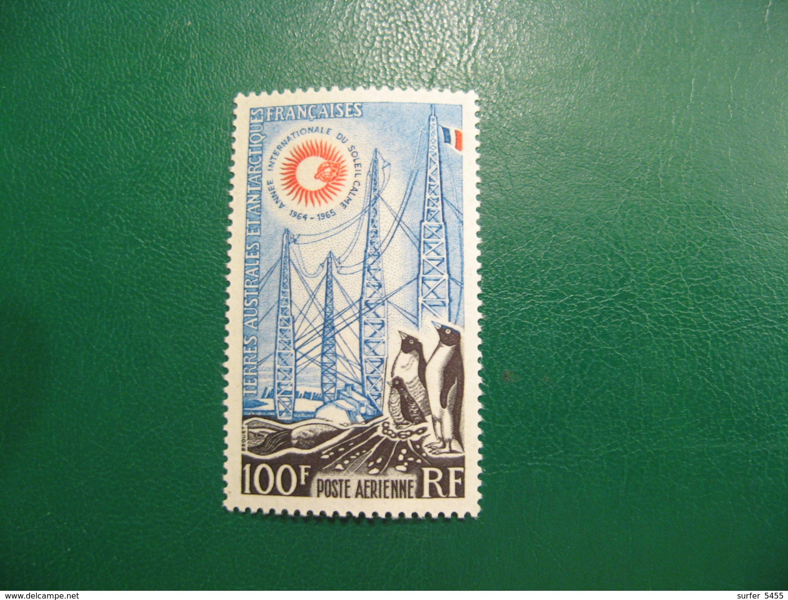 TAAF YVERT POSTE AERIENNE N° 7 - TIMBRE NEUF** LUXE - MNH - SERIE COMPLETE - COTE 165,00 EUROS - Neufs