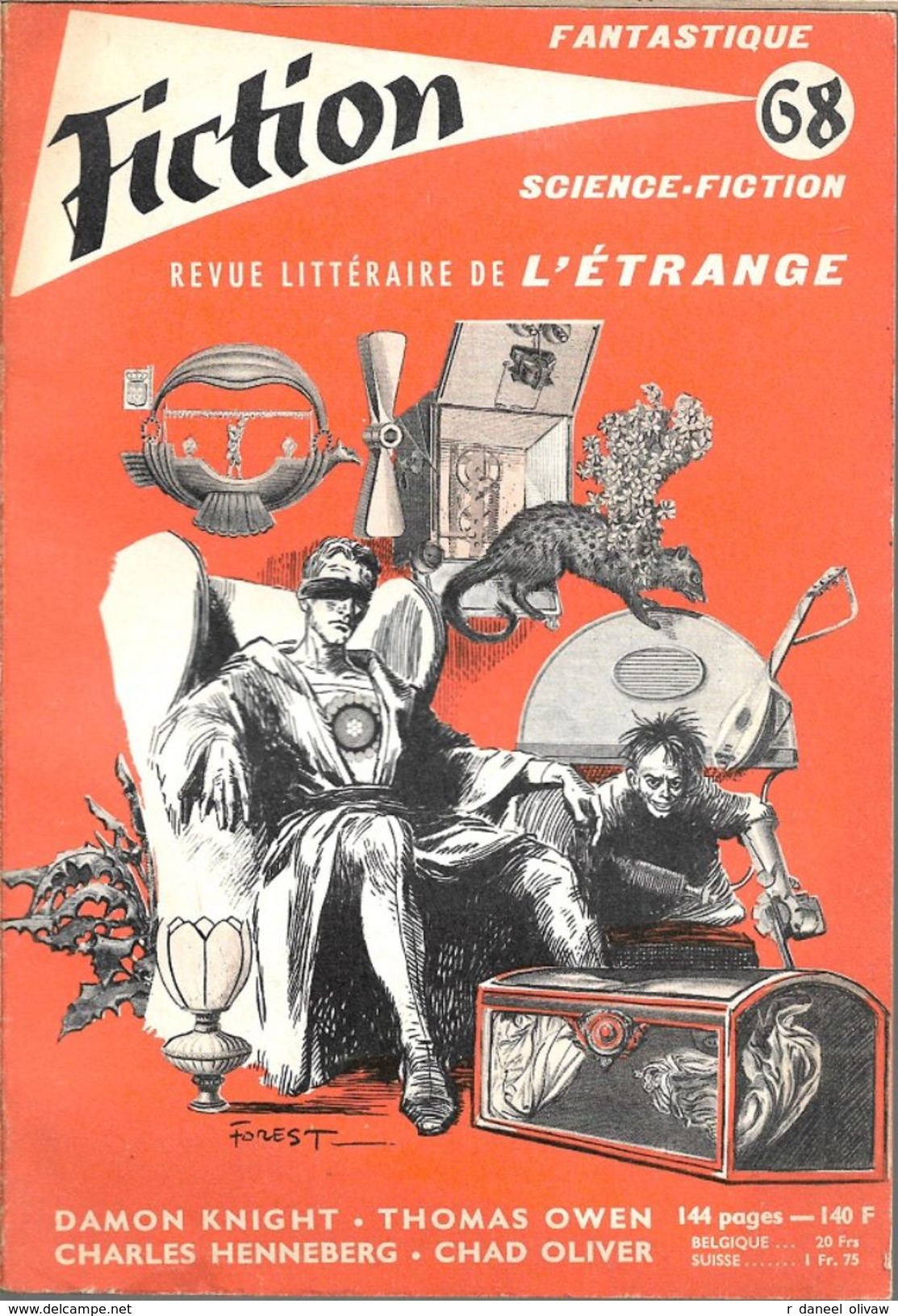 Fiction N° 68, Juillet 1959 (TBE) - Fiction