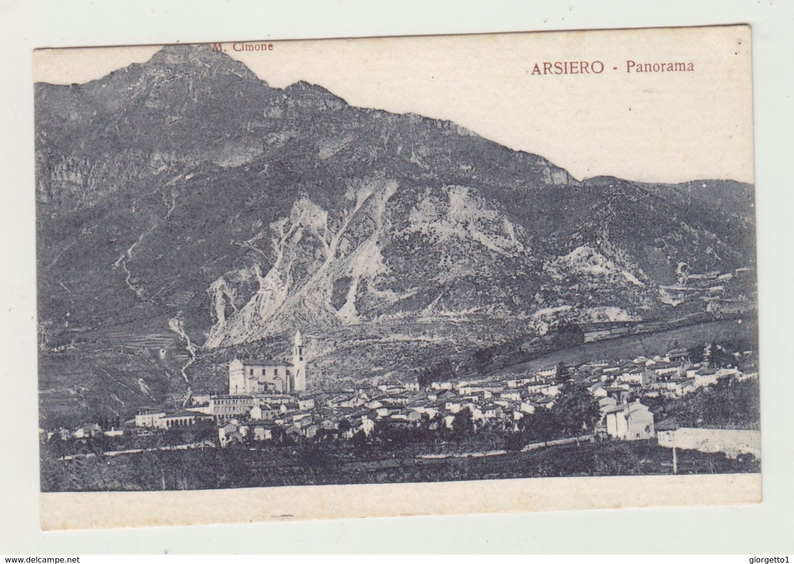 ARSIERO - PANORAMA - NON VIAGGIATA ITALY POSTCARD - Vicenza