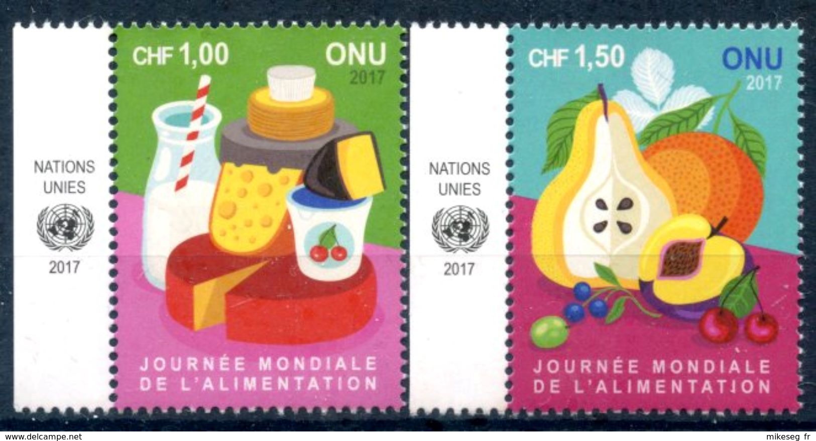 ONU Genève 2017 - World Food Day ** - Neufs