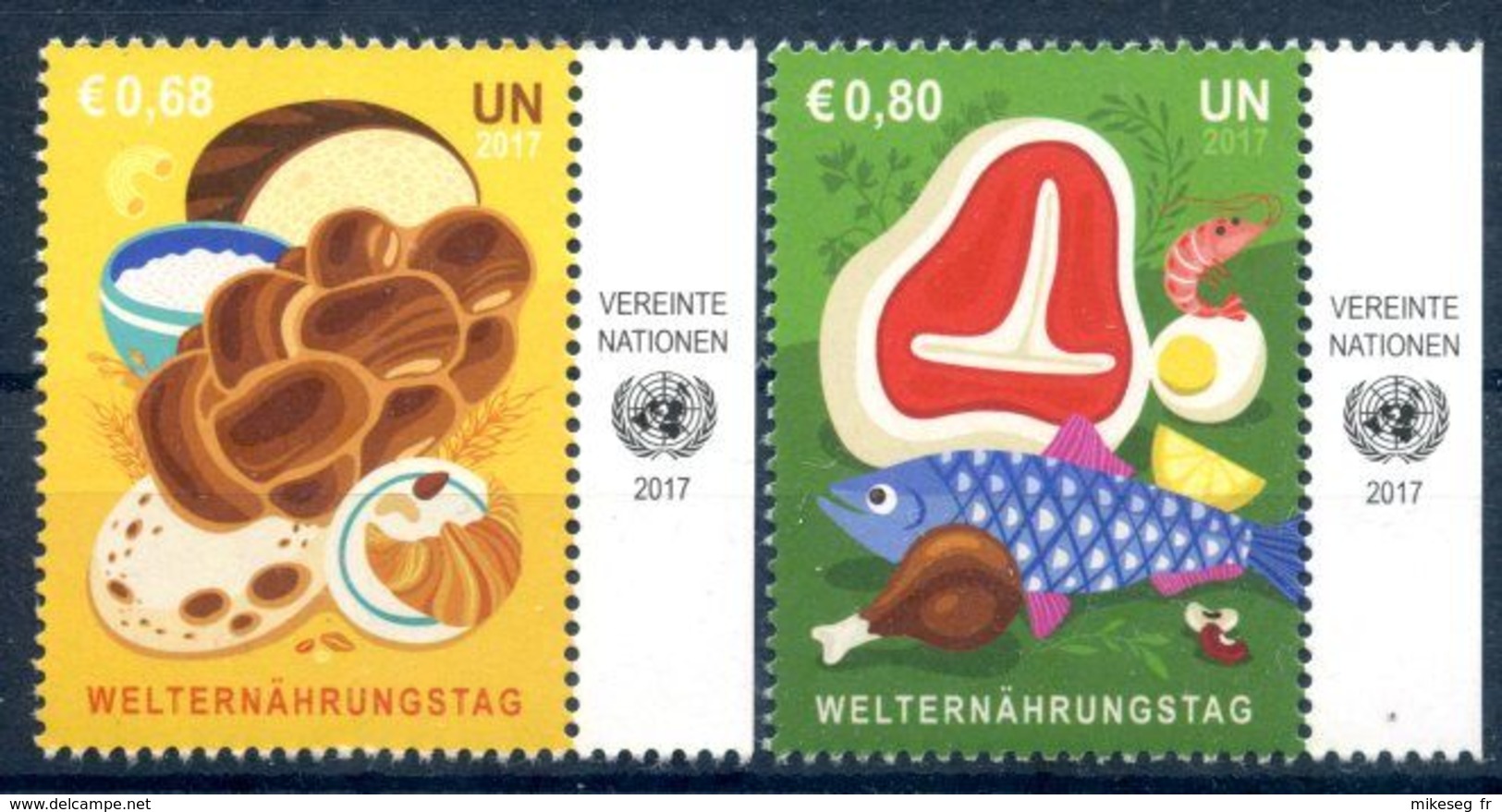 ONU Vienne 2017 - World Food Day ** - Ongebruikt