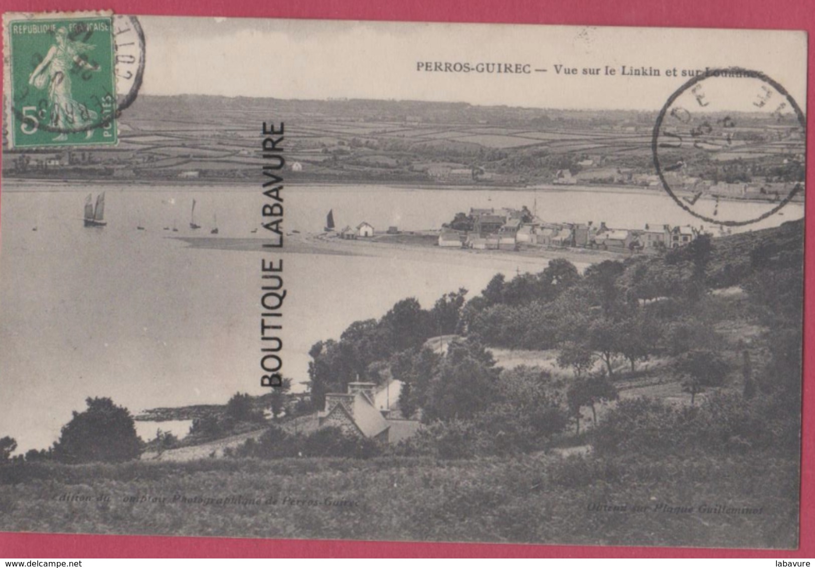 22 - PERROS GUIREC--Vue Sur Le Linkin Et Sur Louannec - Perros-Guirec