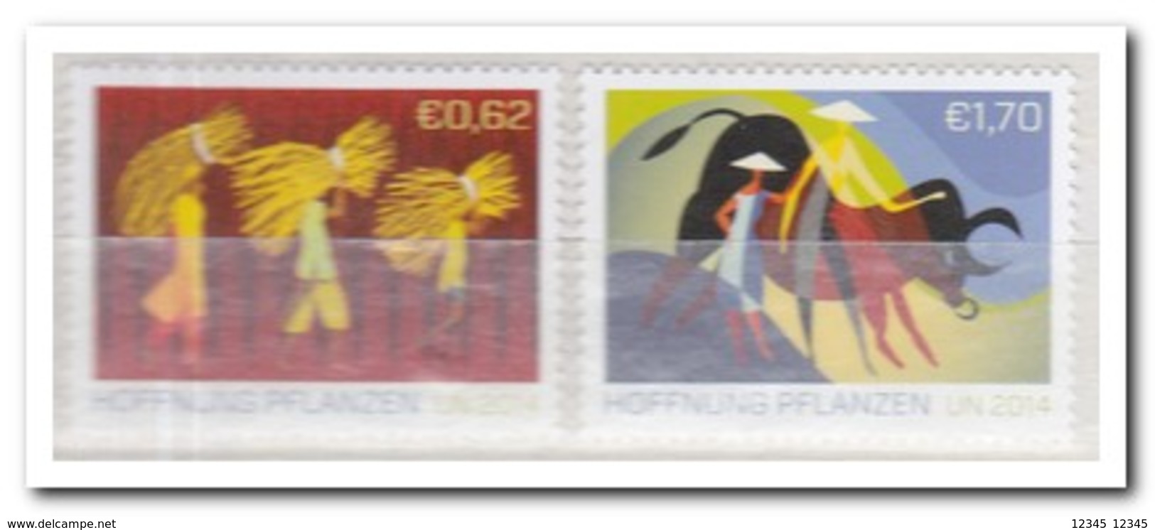 UNO Wenen 2014, Postfris MNH, Peasant Family Farms - Ongebruikt