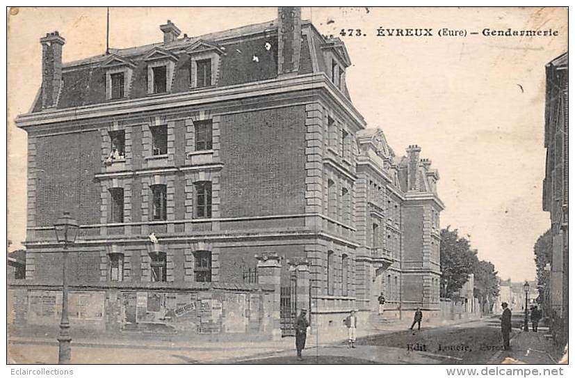 Evreux        27            Gendarmerie       (voir Scan) - Evreux